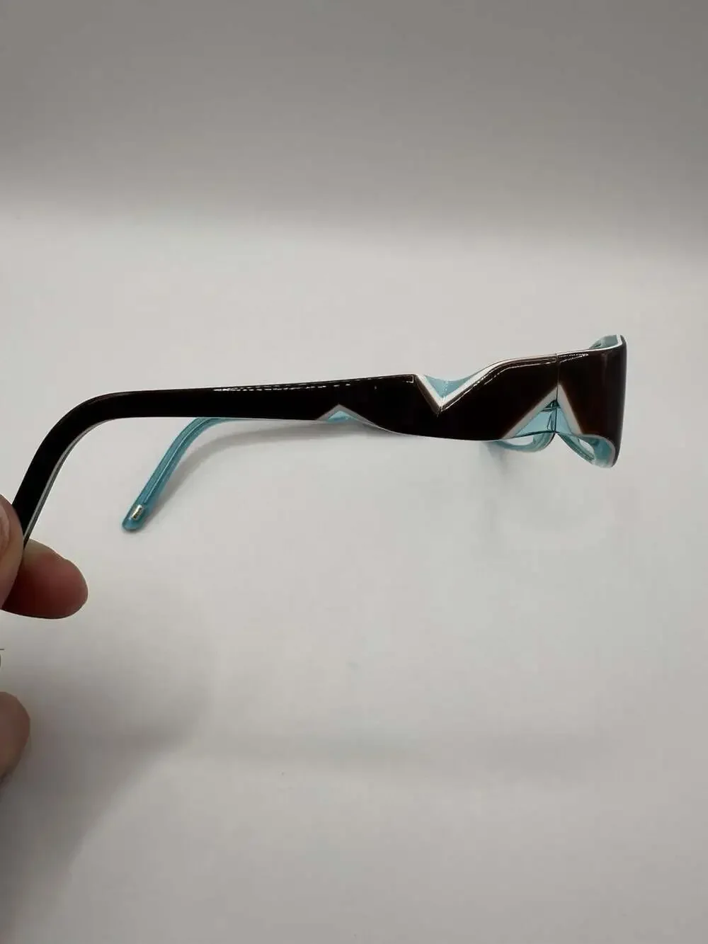 Kliik Denmark Eyeglasses, Frames Only, 410 241 10, 49-15-135, Blue Brown
